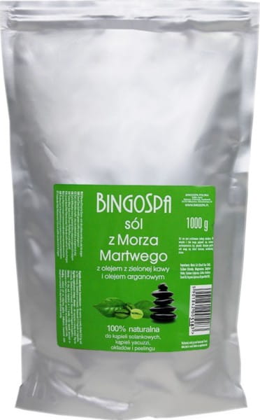 Salz aus dem Toten Meer mit BingoSpa Arganöl - Biolaboratorium