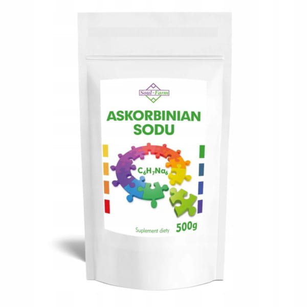 Natriumascorbat-Pulver 500 g SOUL FARM - Biolaboratorium