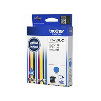 Brother LC525XLC Cyan-Tinte