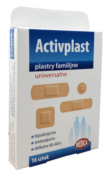 Universelle Familienpatches 16 Stück - ACTIVPLAST - Biolaboratorium