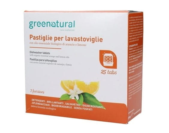 Familie Geschirrspültabs 25 Stk. GREENATURAL - Biolaboratorium