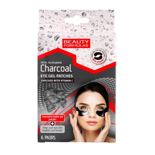 BEAUTY FORMULAS Gel-Augenpads mit Aktivkohle - Biolaboratorium