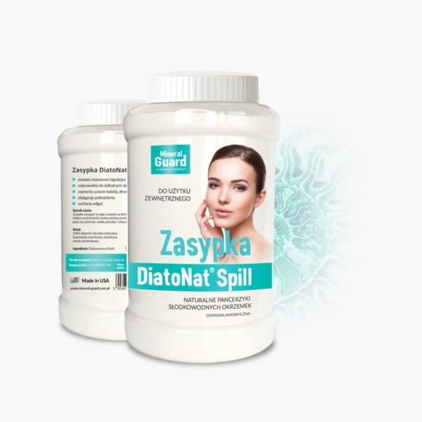 Kosmetisches Pulver Diatonat Spill 60g Kieselerde