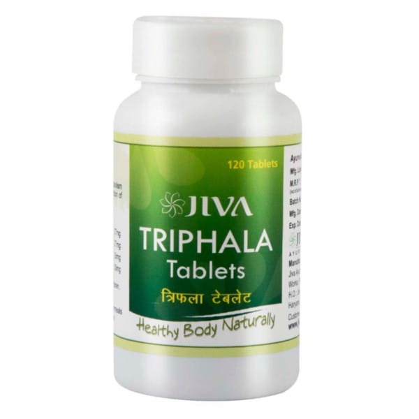 Triphala 120 tab. Reinigung des Darms JIVA AYURVEDA - Biolaboratorium