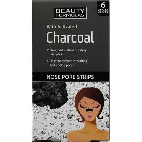 BEAUTY FORMULAS masque d'essuyage détox au charbon actif