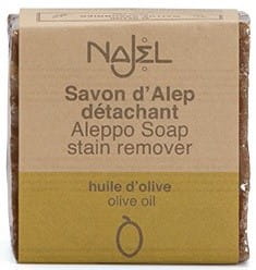 Seife Aleppo Fleckentferner 200g NAJEL - Biolaboratorium