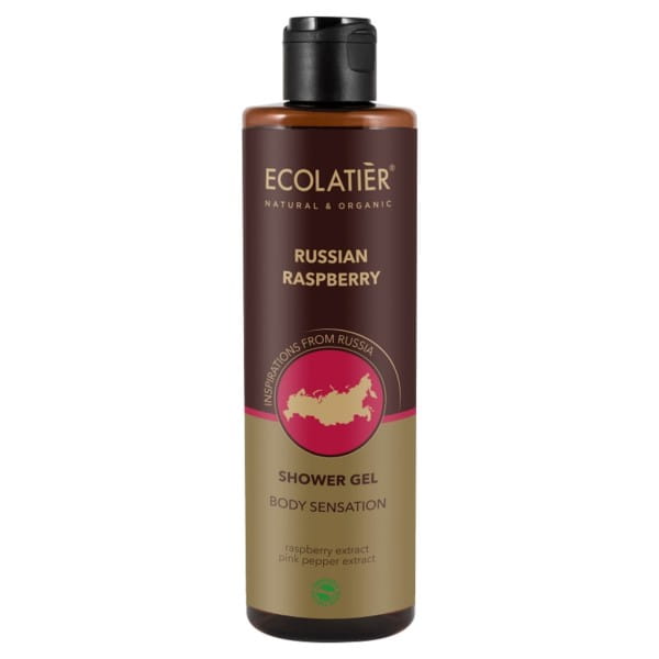 Duschgel mit russischen Heidelbeeren 250 ml ECOLATIER - Biolaboratorium