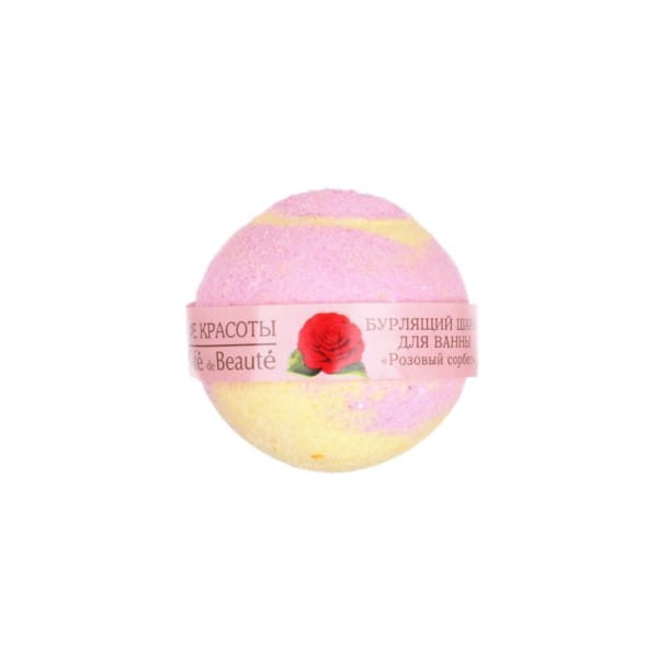 Badekugel Rosensorbet 120 CAFE BEAUTE - Biolaboratorium