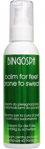 Sweating foot balm 135 g BingoSpa