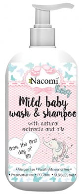 Babywaschlotion 400ml NACOMI - Biolaboratorium