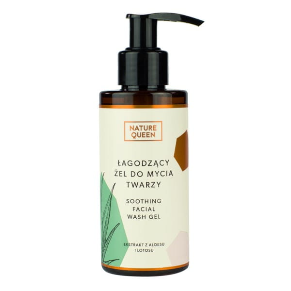 Beruhigendes Gesichtswaschgel 150 ml NATURE QUEEN - Biolaboratorium