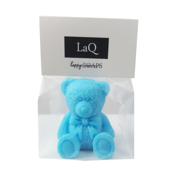 Kleine Bärenseife, blaue Farbe 30 g LAQ - Biolaboratorium