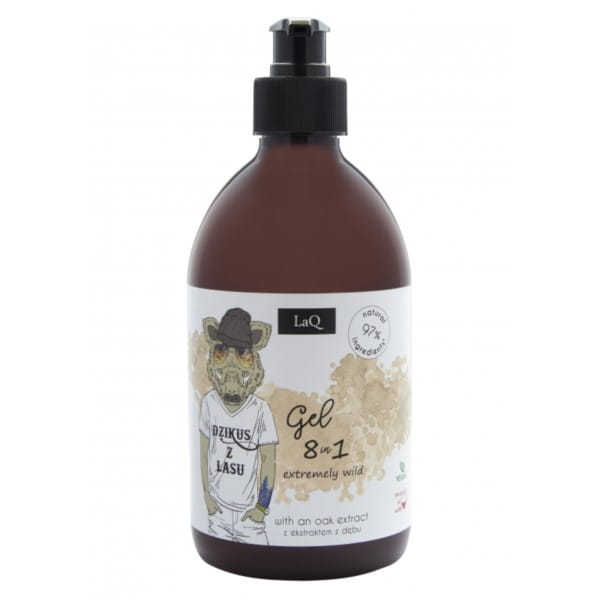 Extrem wildes 8 in 1 Gel für Jungs 500ml LAQ - Biolaboratorium