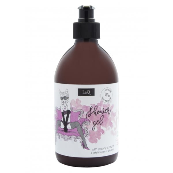 Parfümiertes Duschgel für Frauen 500ml LAQ - Biolaboratorium