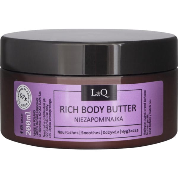 Vergissmeinnicht-Hase Körperbutter 200 ml LAQ - Biolaboratorium