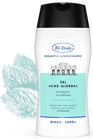 Akne-Mineralgel 200 g für zu Akne neigende Haut DUDA - Biolaboratorium