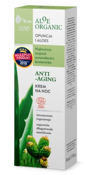 Crème contour des yeux anti-âge bio à l'Aloé 15 ml - AVA