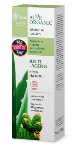 Crème contour des yeux anti-âge bio à l'Aloé 15 ml - AVA