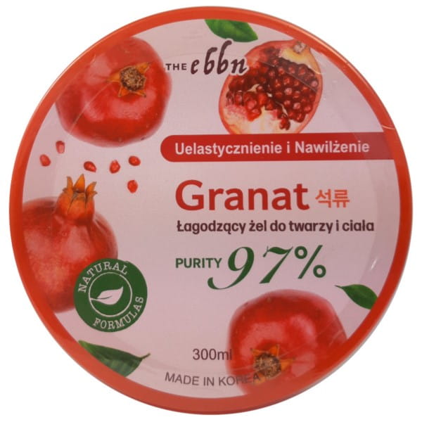 Granatapfel beruhigendes Körpergel 300ml THE EBBN - Biolaboratorium