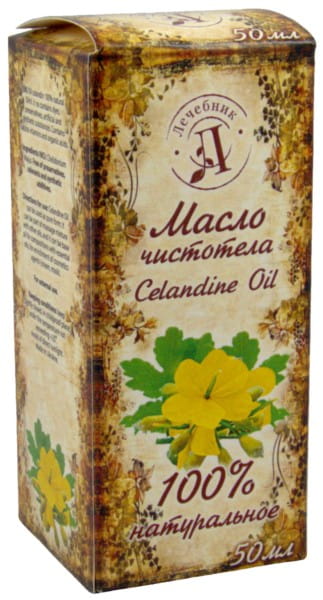 Schöllkrautöl 50ml UKRAINISCHE KOSMETIK - Biolaboratorium