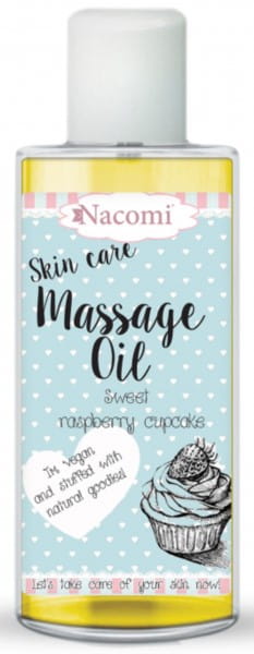 Massageöl Himbeer Cupcake 50ml NACOMI - Biolaboratorium