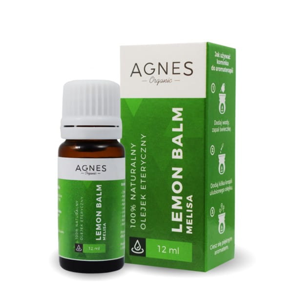 Ätherisches Zitronenmelissenöl 12 ml - AGNES ORGANIC - Biolaboratorium