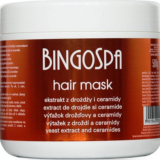 Haarmaske mit BINGOSPA Hefeextrakt - Biolaboratorium