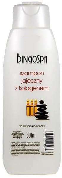 Ei-Shampoo mit Kollagen 500 ml BINGOSPA - Biolaboratorium