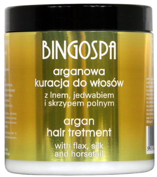 BingoSpa Arganbehandlung für Haare mit Leinen - Biolaboratorium