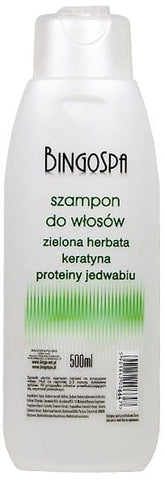 BINGOSPA Keratin Green Tea Shampoo