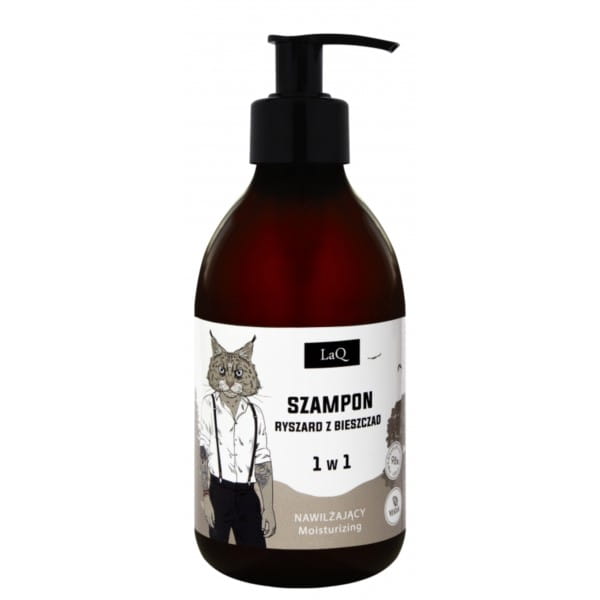 Luchsshampoo für Männer 1 in 1 300 ml LAQ - Biolaboratorium