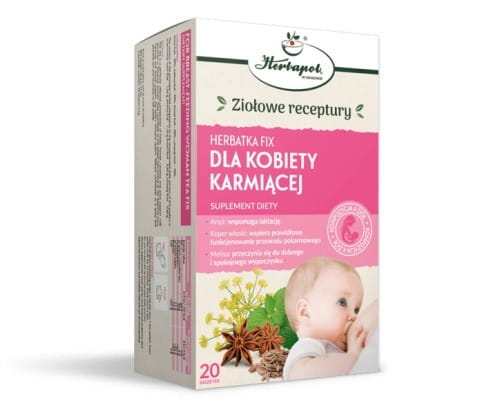 For a breastfeeding woman fix 2 gx 20 pcs. HERBAPOL