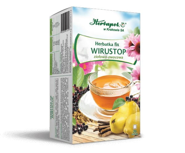 Wirustop Fix Tee, Fruchtkraut 20 HERBAPOL - Biolaboratorium