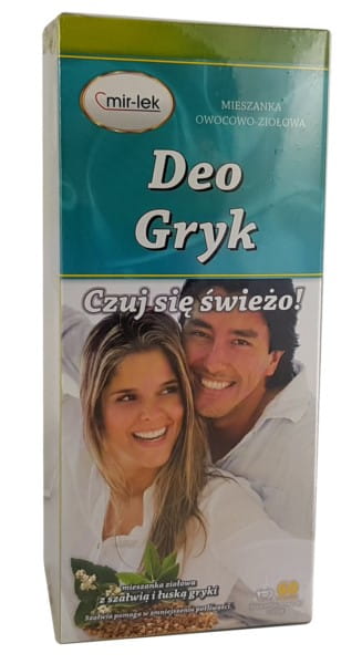 Buchweizen Deo 60 Beutel reduziert das Schwitzen MIR - LEK - Biolaboratorium