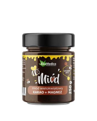 Multiflower Honey Cocoa Magnesium 250 g EKAMEDICA