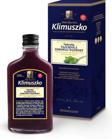 Tinktur zur Unterstützung der Arbeit der Leber 200ml KLIMUSZKO