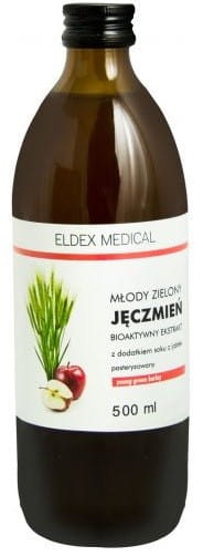 Junge Gerste 500ml Flüssigkeit KLIMUSZKO - Biolaboratorium