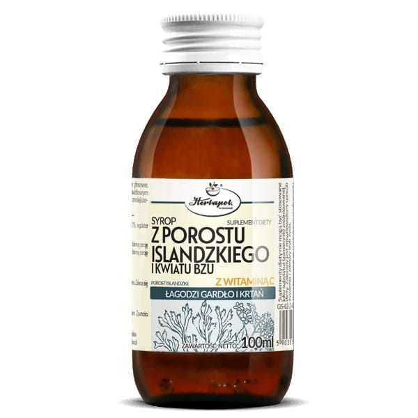 Isländischer Flechtensirup 100 ml HERBAPOL - Biolaboratorium