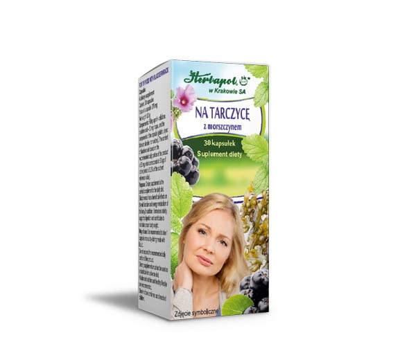 Für die Schilddrüse mit Fucus 30 Kapseln HERBAPOL - Biolaboratorium