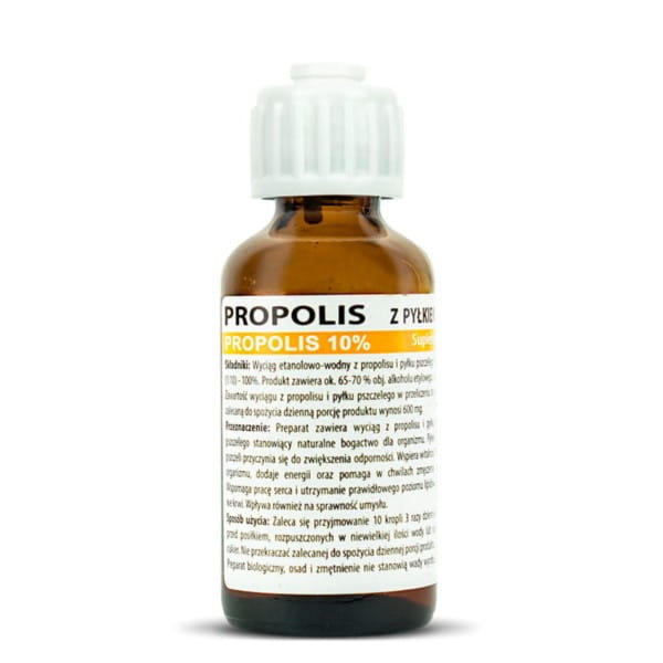 Propolis 10% mit Bienenpollen 35 ml HERBAPOL - Biolaboratorium