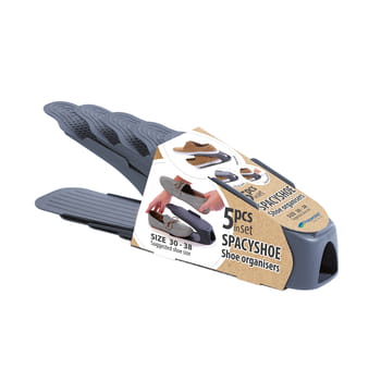 Schuh-Organizer 30-38 – graues Set 5 Stk