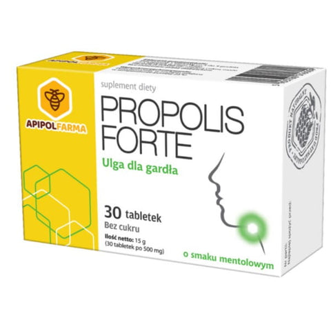 Propolis FORTE Menthol 30 comprimé APIPOL-FARMA.