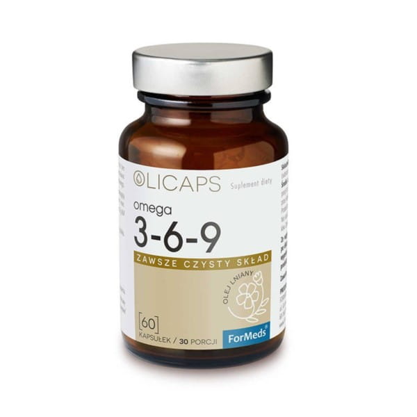 Olicaps OMEGA 3 - 6 - 9 60 Kapseln FORMEDS Widerstand - Biolaboratorium