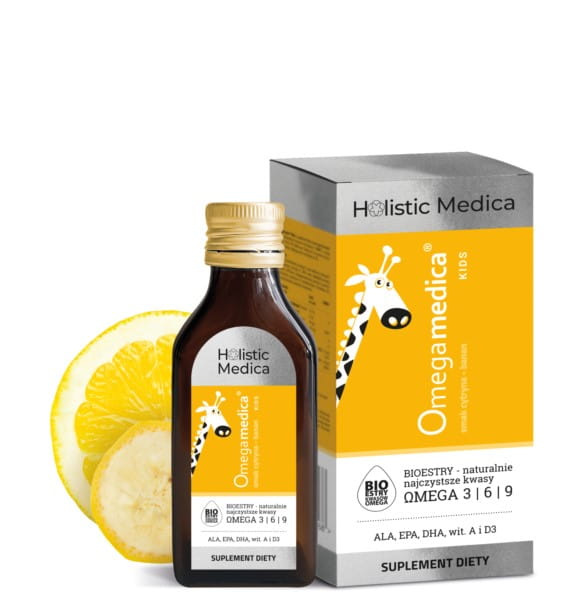 OMEGAMEDICA Kinder Zitrone Banane 100 ml FLC - Biolaboratorium