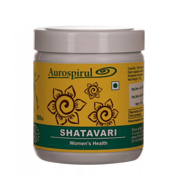 Shatavari 500 capsules for women AUROSPIRUL