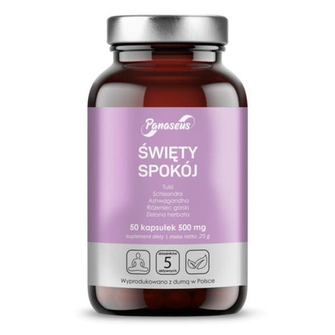 Peace of mind 50 PANASEUS stress capsules