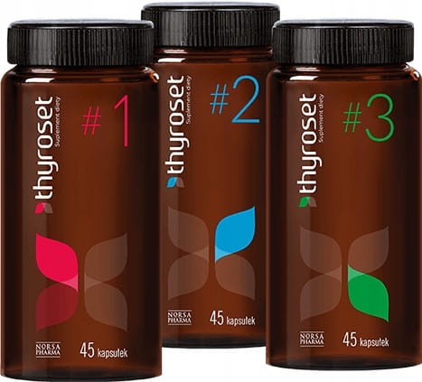 Thyroset 135 Capsules Thyroid Support NORSA PHARMA