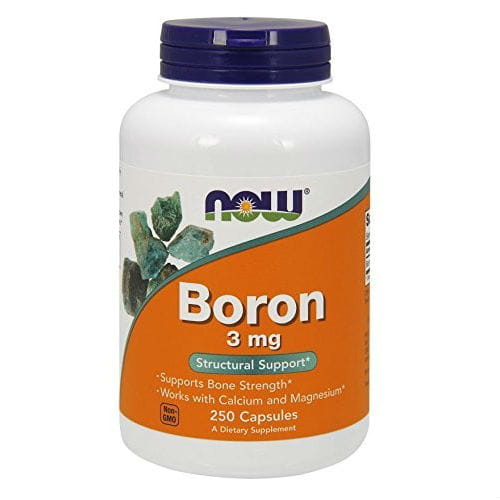 Bor 3mg 250 Kapseln NOW FOODS