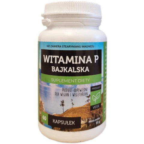 Baikal Vitamin P 60 capsules NEW AGE