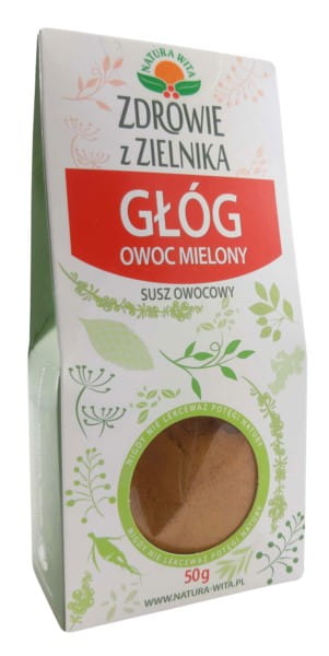 Weißdorn gemahlene Früchte 50g NATURA WELCOME - Biolaboratorium